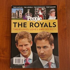 People The Royals Magazine - Black and Yellow Cover